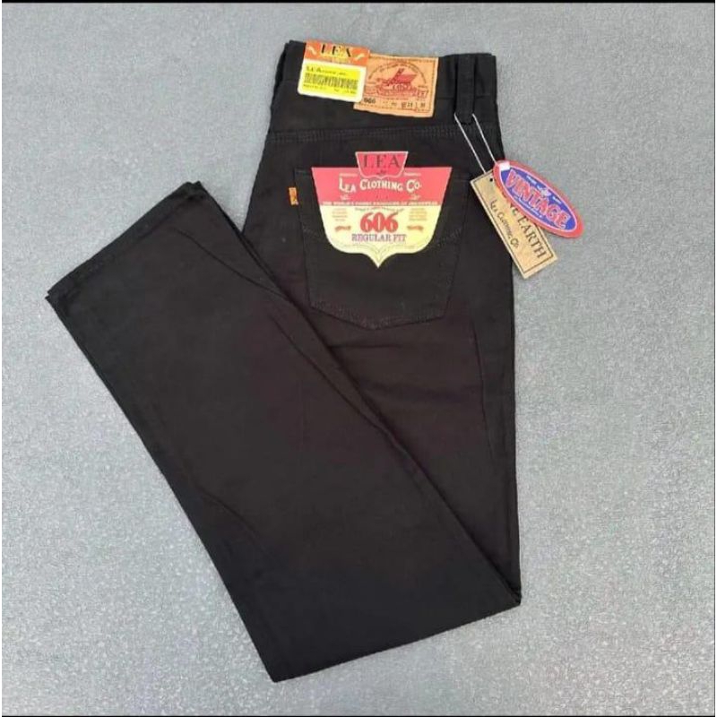 celana Lea 606 reguler pria//celanan panjang pria stamdart Lea 606