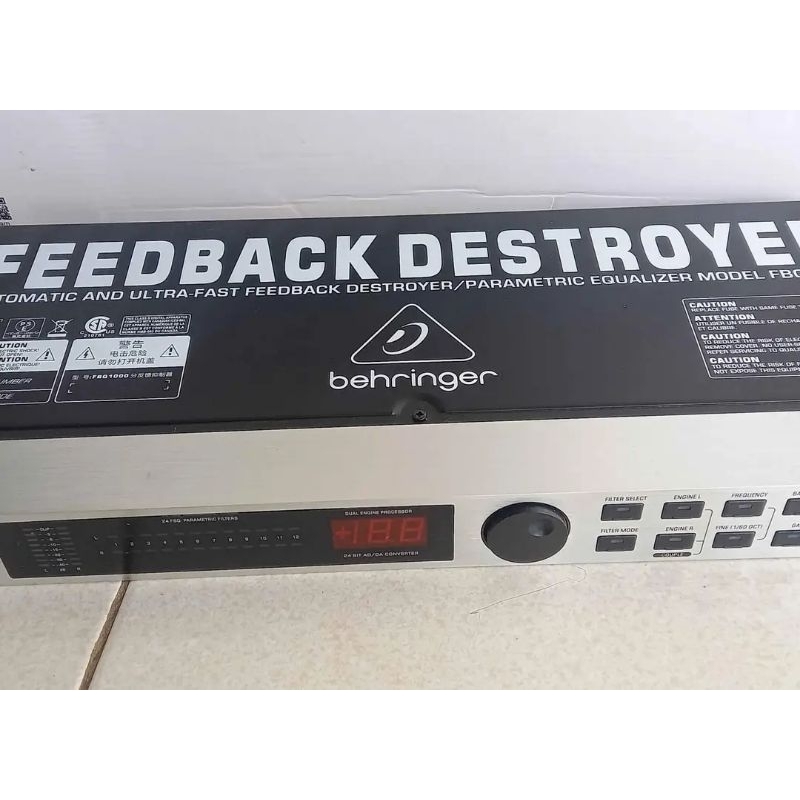 BEHRINGER FEEDBACK DESTROYER BEKAS