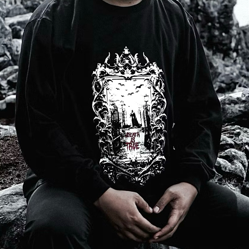 Kaos Long Sleeve Castle Legion Black Rotterdamn