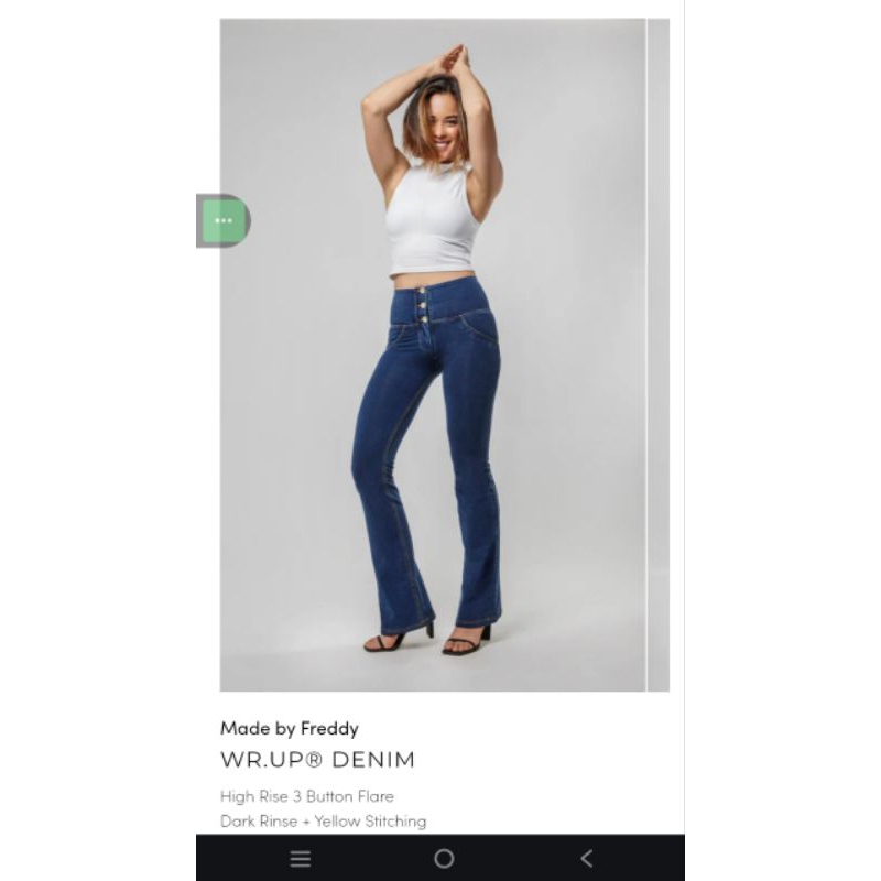 WR. UP FREDDY Cutbray Jeans