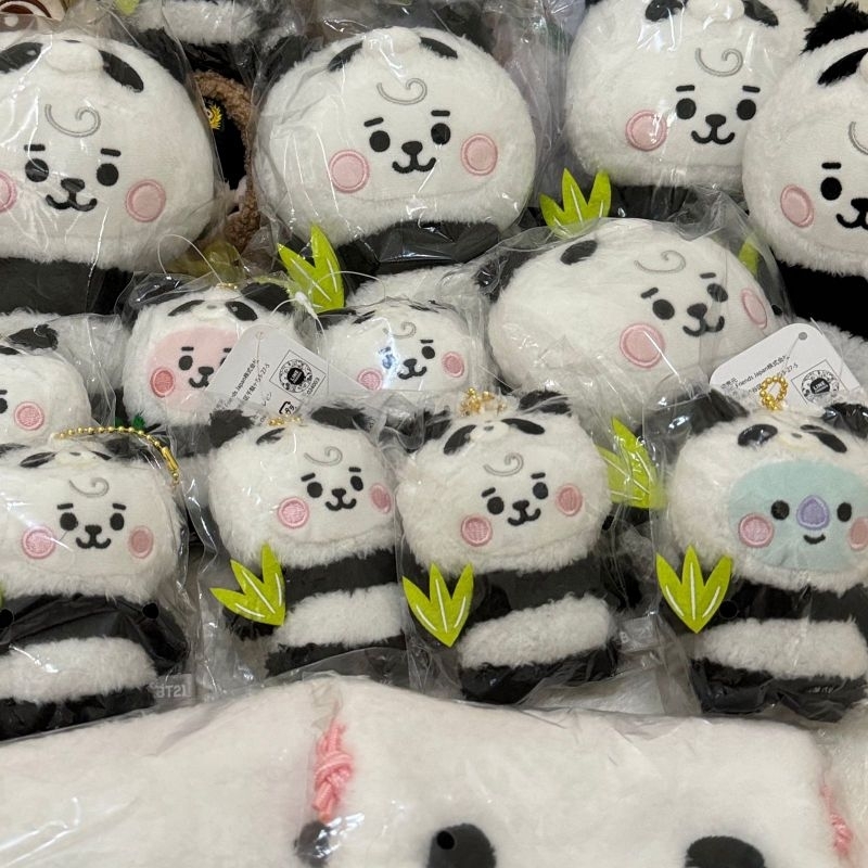 PO jepang tinytan BT21 doll BTS Rm Jin Suga Jungkook Jhope Jimin V