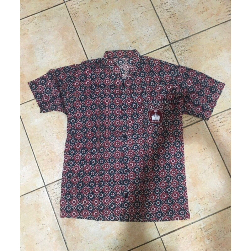 Batik Bekas Seragam Sekolah SMA