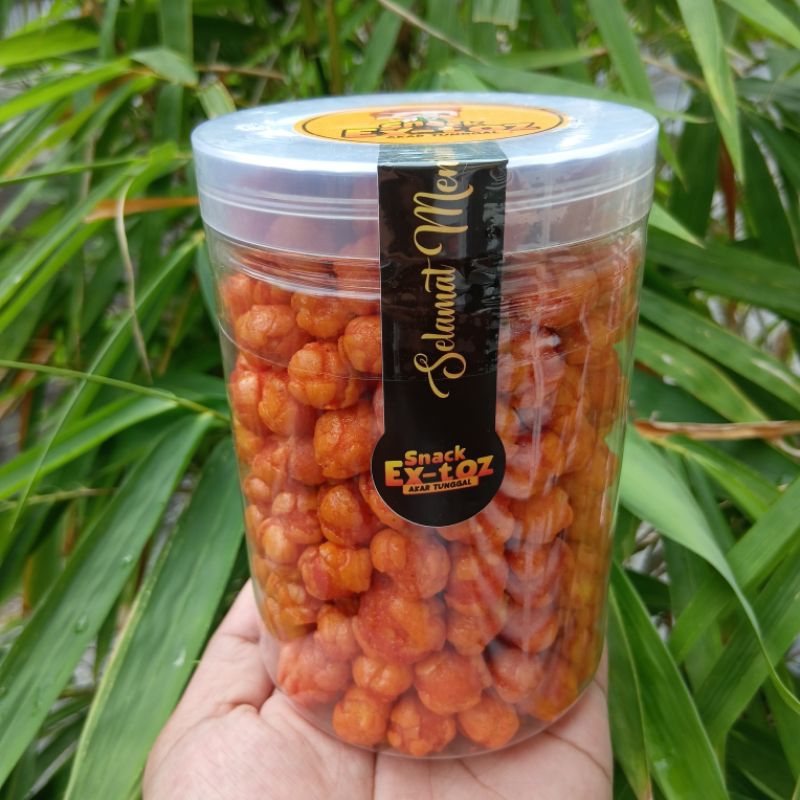 

PILUS PEDAS Ex-toz toples 750 ml 275gram | cemilan pedas