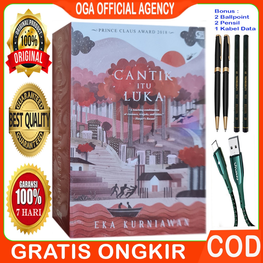 Buku Cantik Itu Luka - Eka Kurniawan - Original & Segel