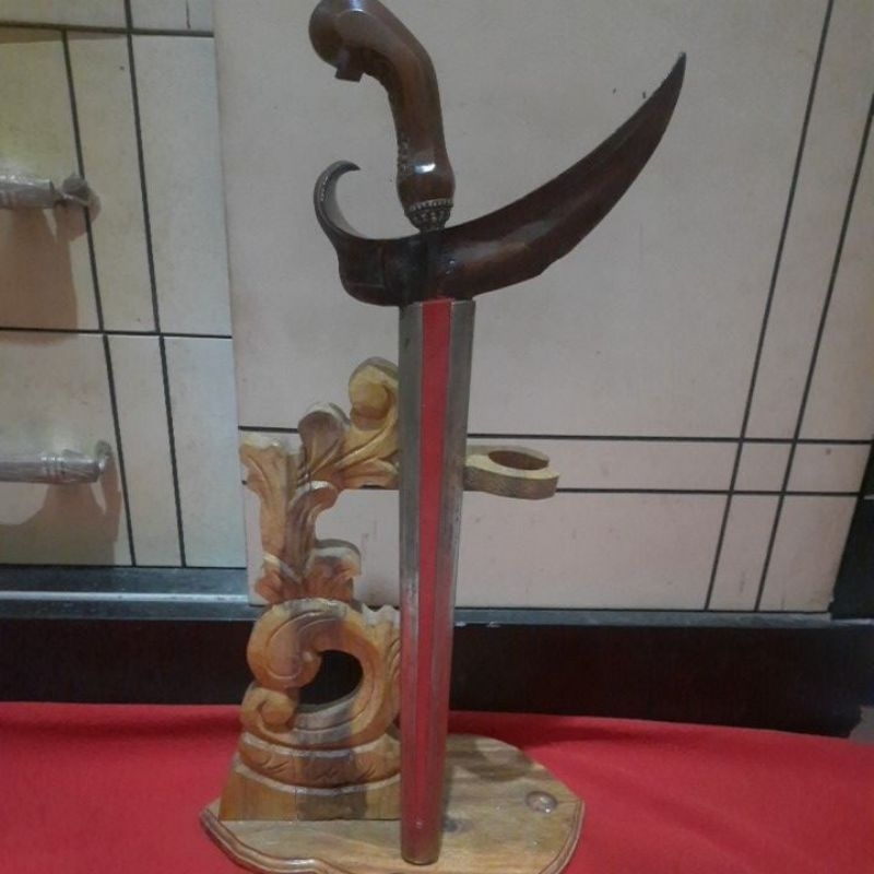 Keris Tilam Sari Sepuh Majapahit Pamor Kuto Mesir,Wos Wutah