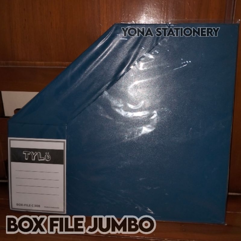 

Box File Jumbo Tylo C-308 Biru | Box File Lipat | Dimensi: 10.5cm x 27.5cm x 32.5cm