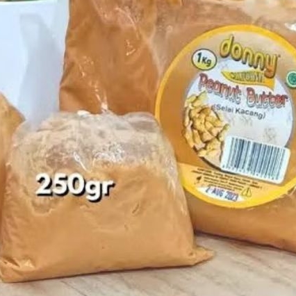 

Donny peanut butter selai kacang peanut filling - Berat, 250 gram repeck