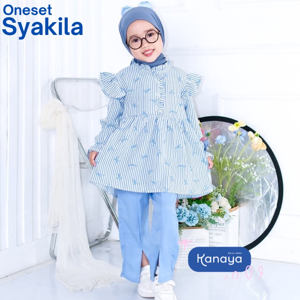 Miliki  15TH Setelan Anak Syakila One Set Anak Perempuan