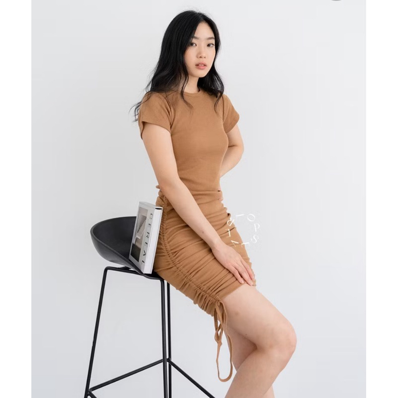 Evertops Dress Wanita Coklat Preloved