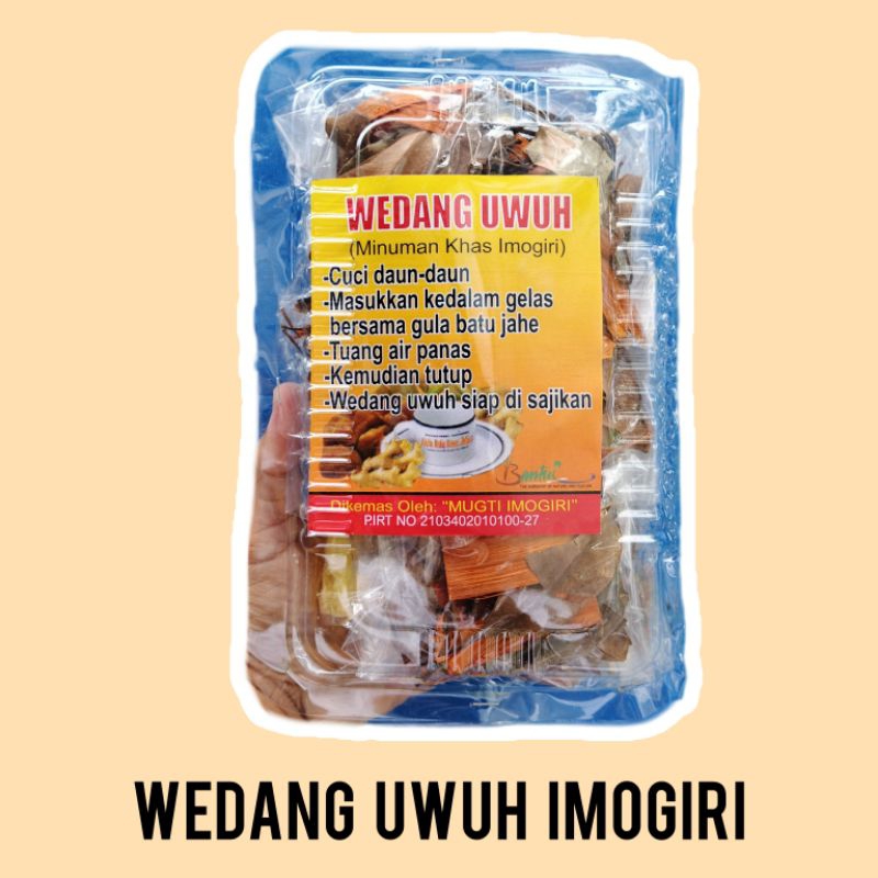 

Wedang uwuh Imogiri original - wedang uwuh Jogja - wedang uwuh jahe basah - minuman penghangat tubuh - melancarkan sirkulasi darah - meningkatkan imun - menangkal radikal bebas - oleh-oleh khas kota Jogja