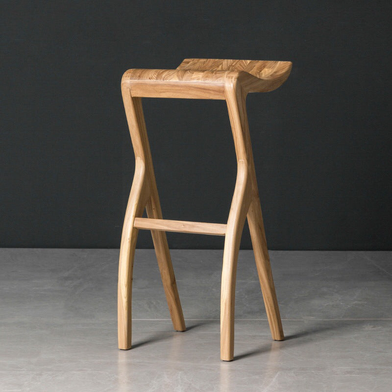Kursi Bar Minimalis Bar Stool Kayu Jati