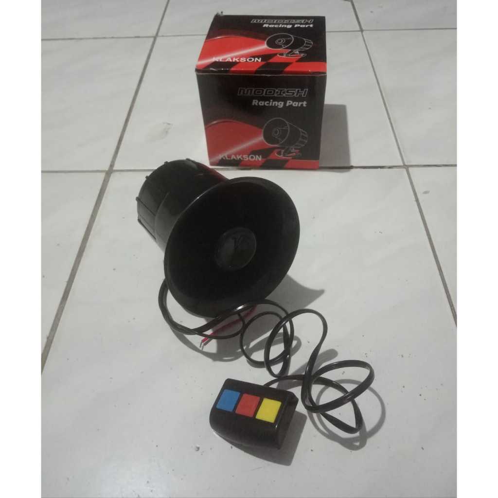 Toa mini Speaker mini klakson motor 3 mode suara