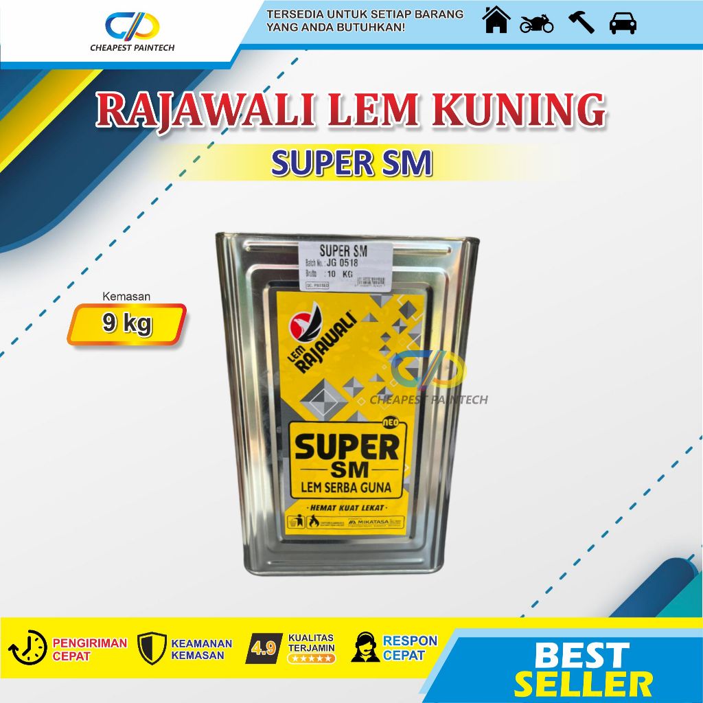 RAJAWALI LEM KUNING SUPER SM 9 KG