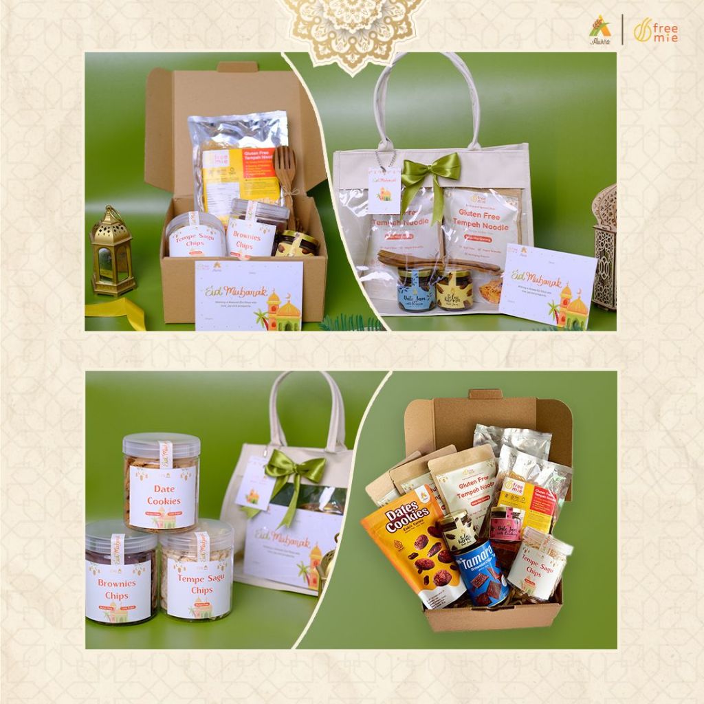 

Hampers Gluten Free Ramadan dan Lebaran ~ Bebas Pengawet | Freemie x Alunna