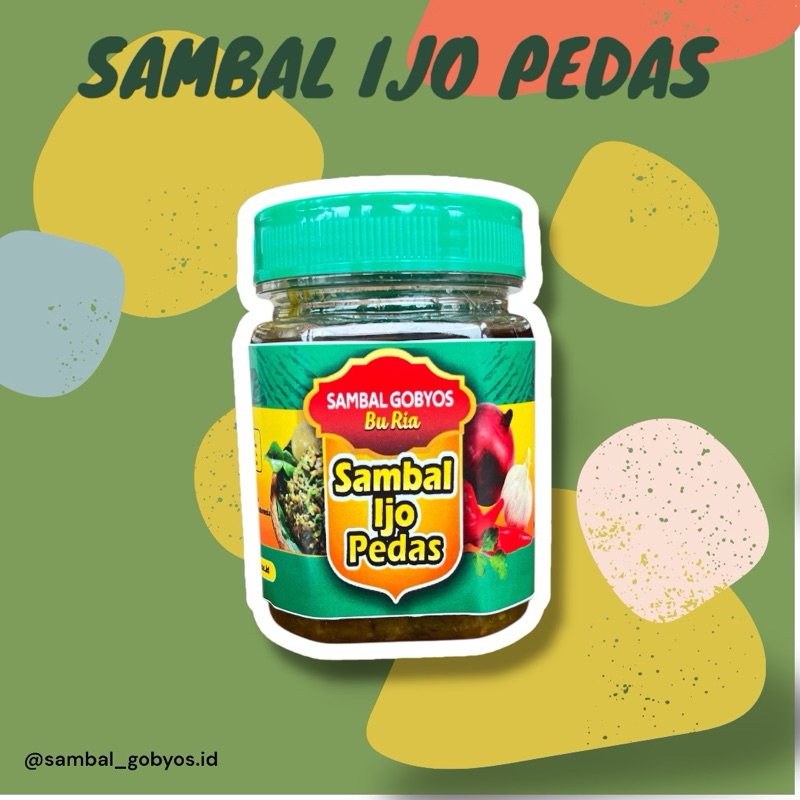 

SAMBAL GOBYOS— Sambal Ijo Pedas berat 150gr