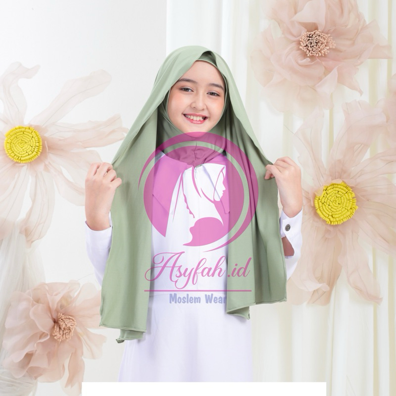 Pashmina Inner Anak Jilbab Instant Jilbab Balita Hijab Anak Pasmina