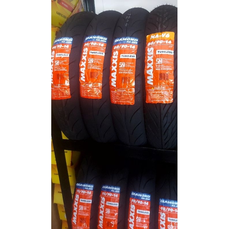 BAN MAXXIS TUBELES RING 14 VICTRA ST 100/80-14