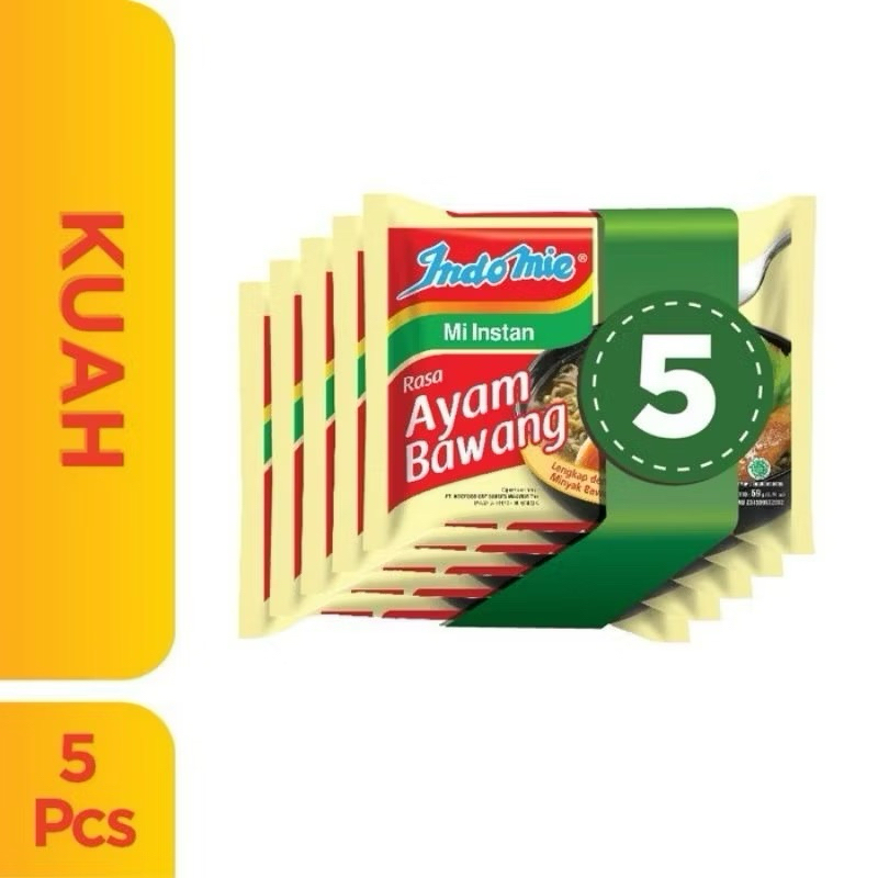 

INDOMIE KUAH AYAM BAWANG 5 PCS