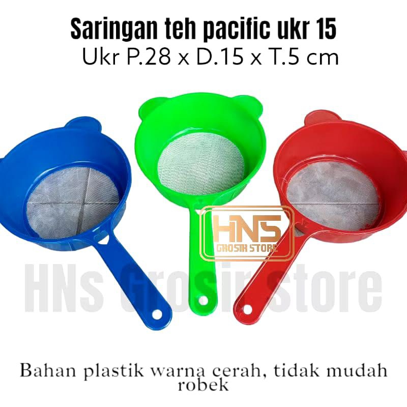 Saringan Teh Kopi Besar Gagang Plastik