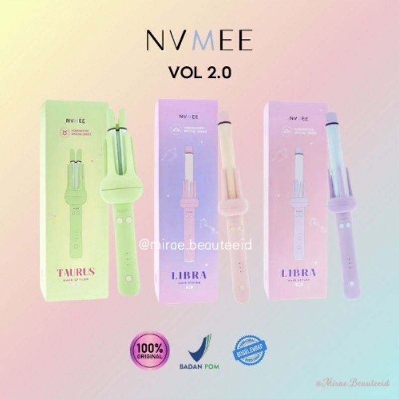 [READY] NVMEE Taurus Catokan Curly Automatic 32mm | Libra 28mm