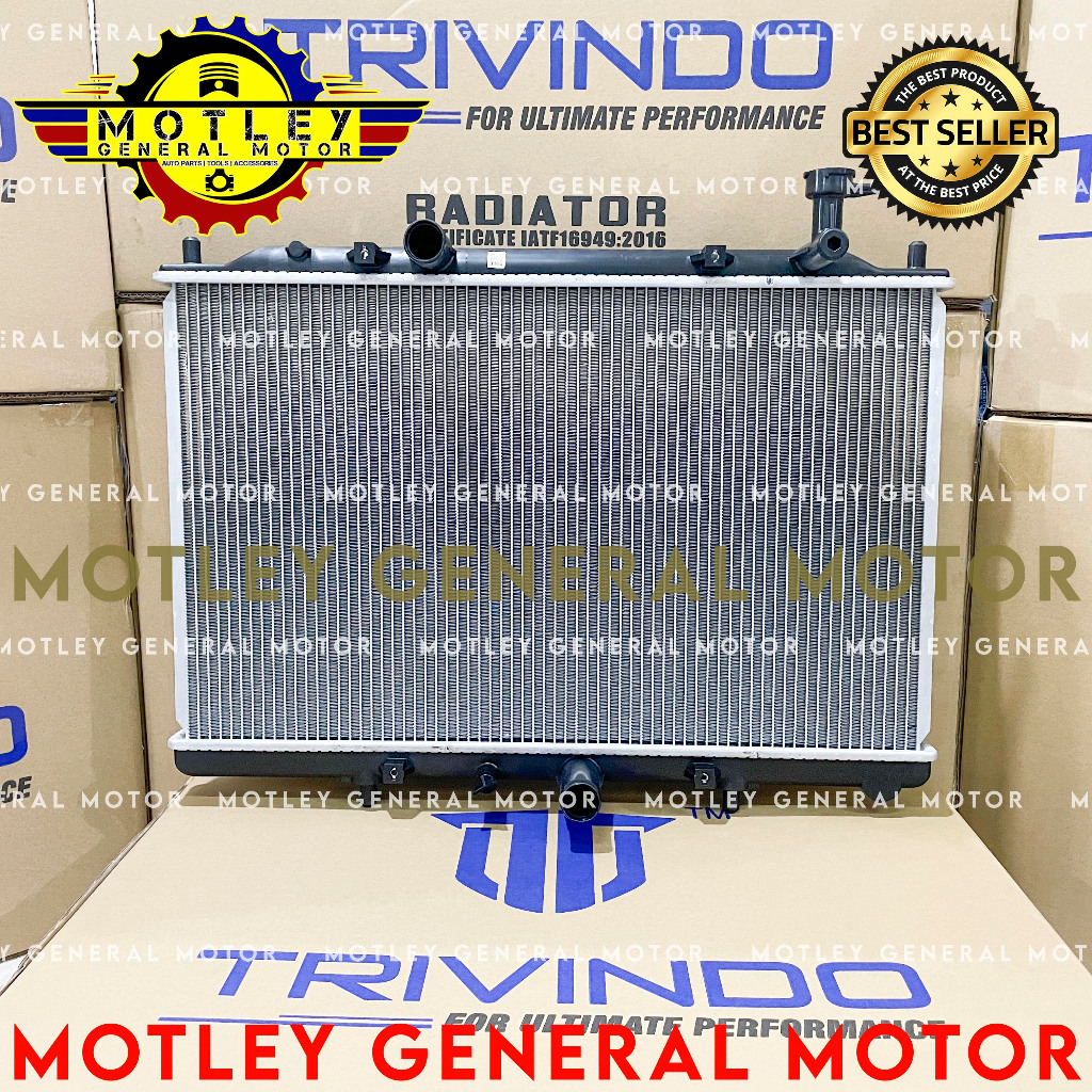 RADIATOR ASSY WULING CORTEZ 1.8 1.800 1800 CC MATIC MANUAL MT ORIGINAL TRIVINDO