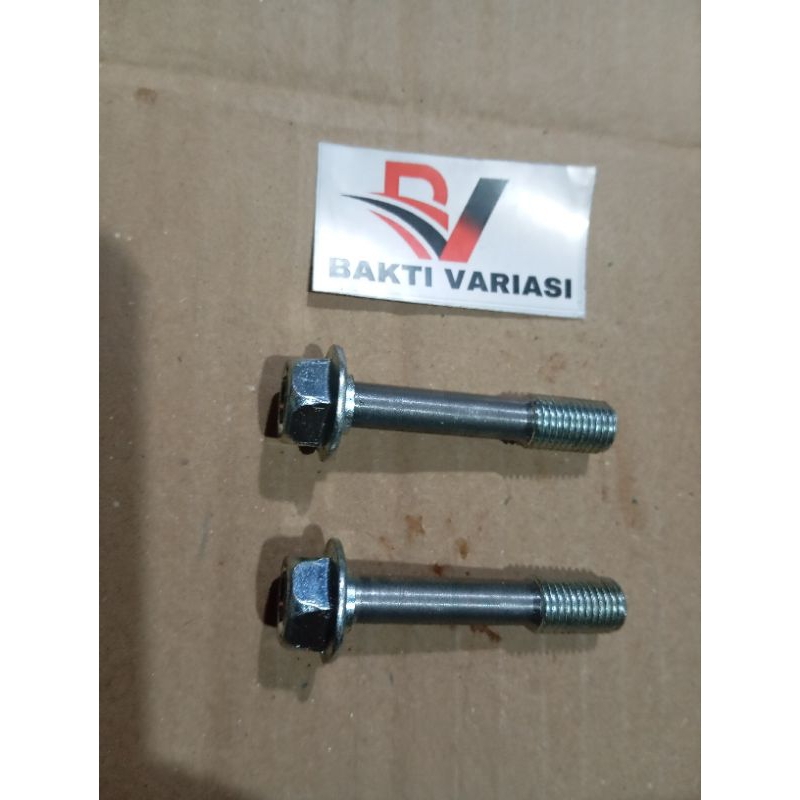 baut shock depan baut ceper motor metic 1 set kiri/kanan