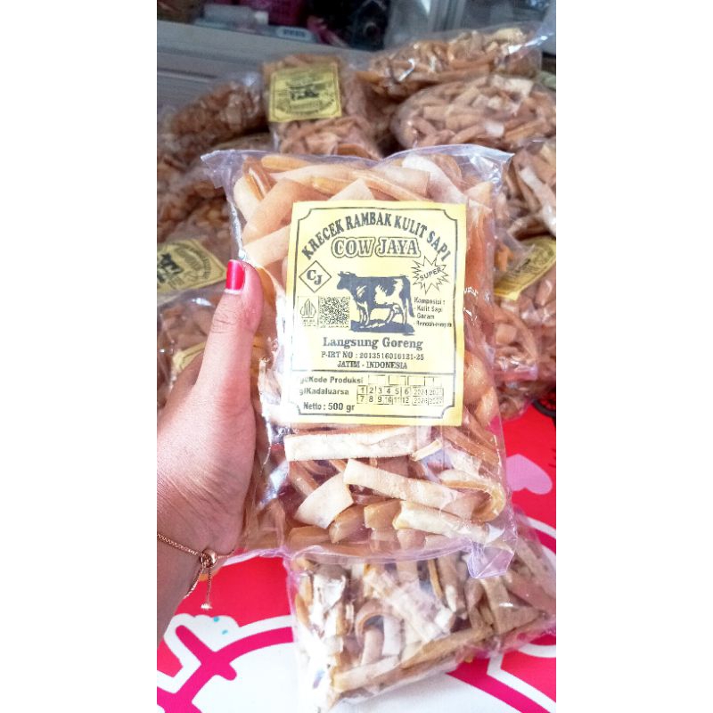 

Krupuk Kulit sapi Stik Super