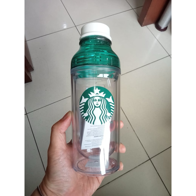 Tumbler starbucks black green siren 16oz Original