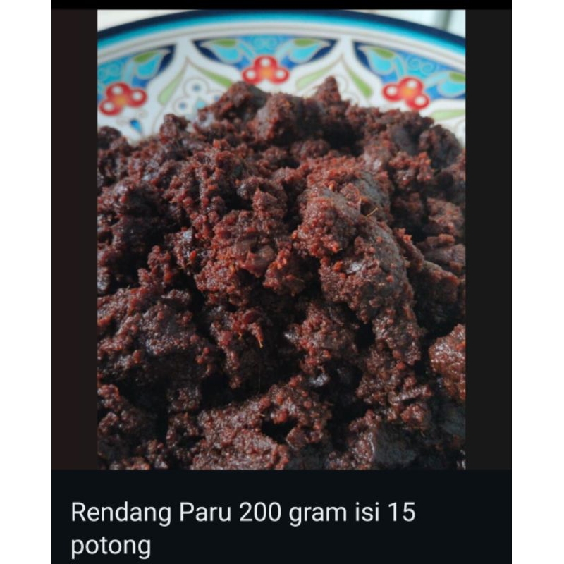

Rendang PARU 200gram Mak Tuo