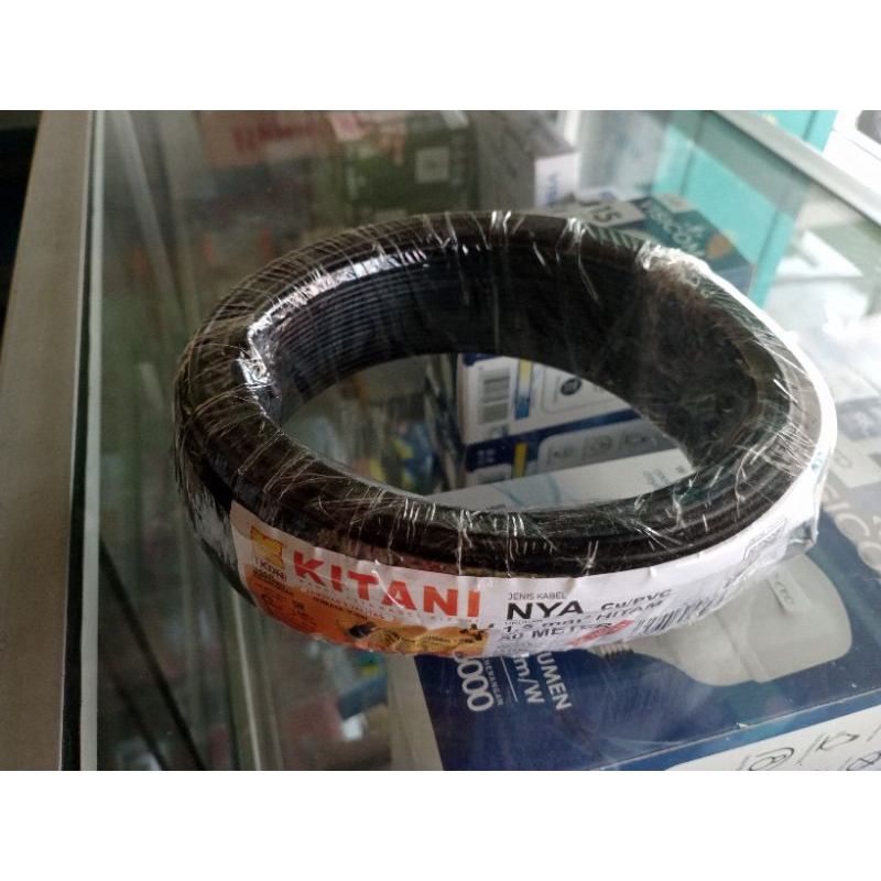 kabel NYA KITANI 1.5 tembaga murni engkel PLN