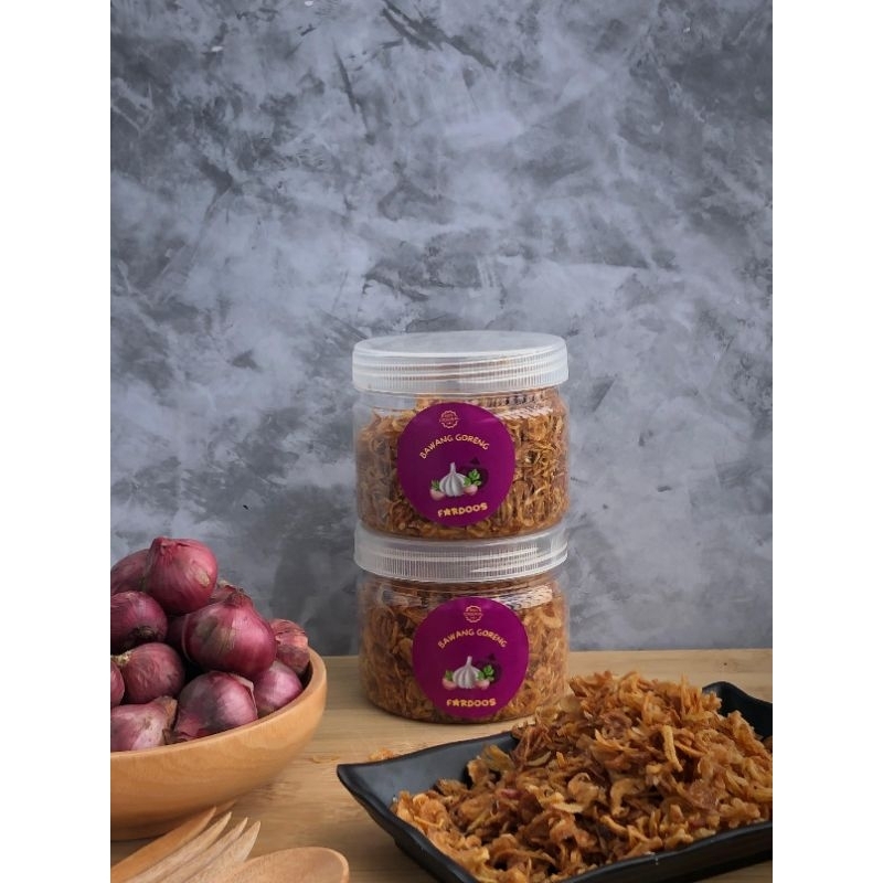 

Bawang Merah Goreng Asli / Original tanpa campuran berat 100gr