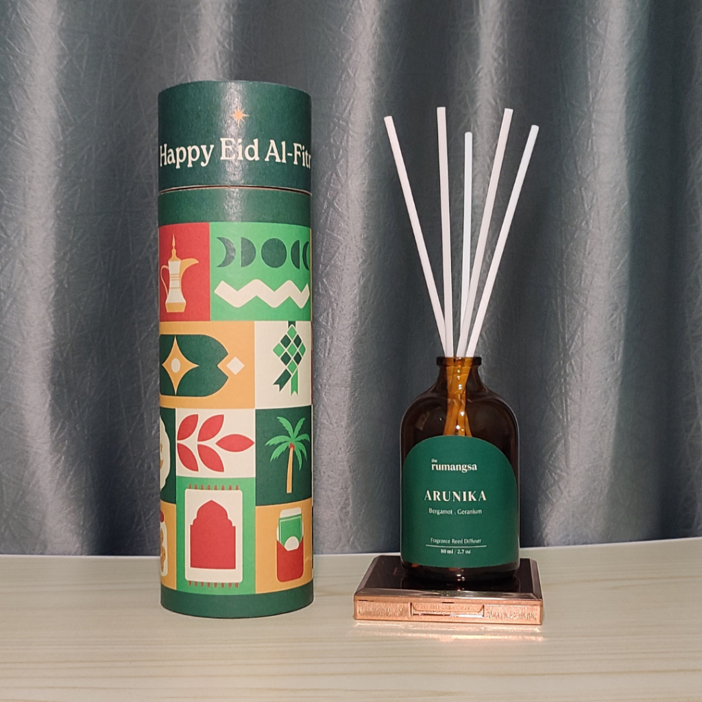 

Reed Diffuser & Scented Candle Spesial Lebaran Idul Fitri - Lilin Aromaterapi | Hampers Lebaran | Eid Hampers