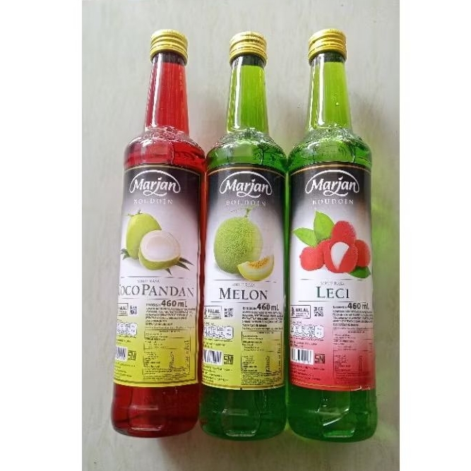 

Marjan Sirup, Marjan Boudoin Syrup Botol 460 ml