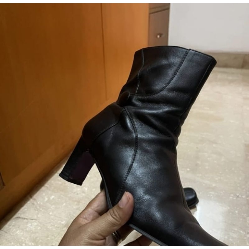 Preloved sepatu boots rotelli size 36 kulit asli