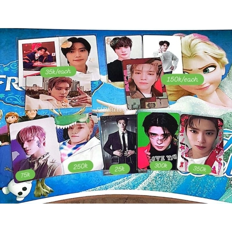 (baca desk)WTS PC JAEHYUN BENE TOWER RECORD LOVEHOLIC, YZY RESO PT.1, POLA INTERPARK BENE SG22, SELC