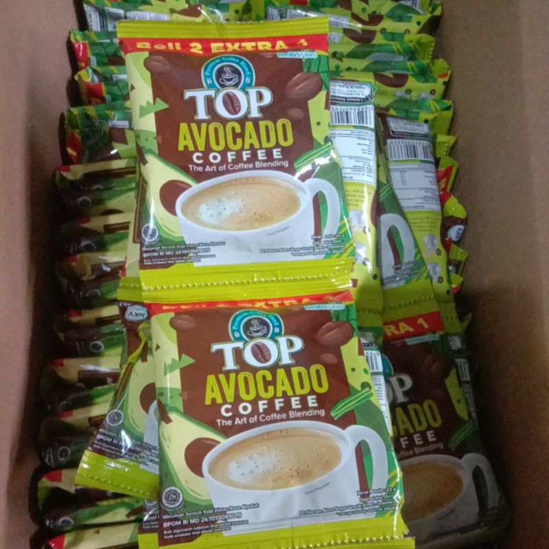 

Top Avocado Coffe 1 renteng isi 15 pcs