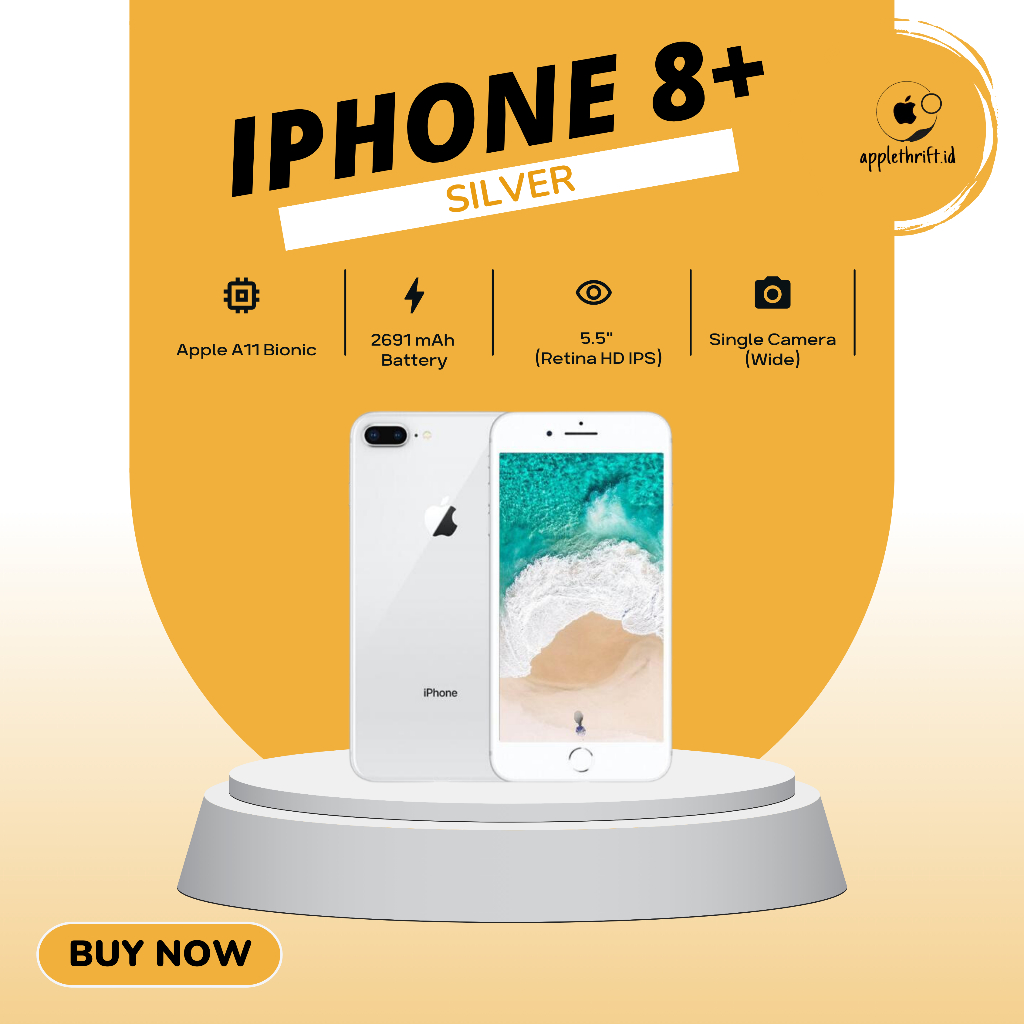 iPhone 8 Plus - Second Hand - Ex inter/Ex iBox - 64/256 Gb