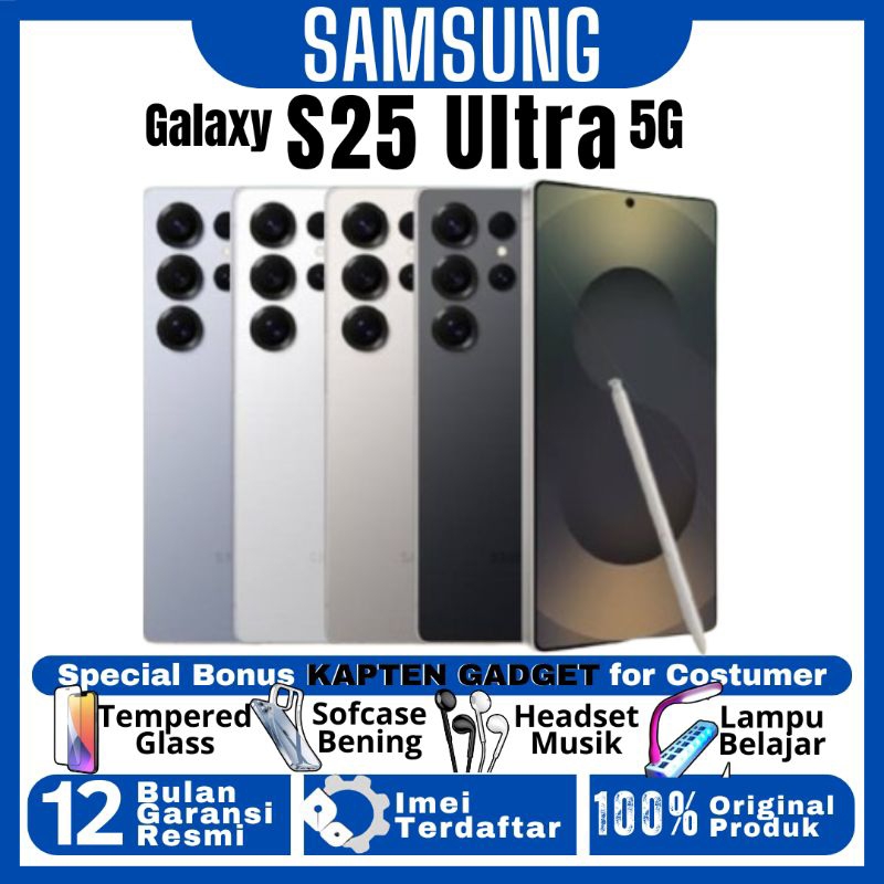 HP SAMSUNG S25 ULTRA 5G 12/256 GB - 12/512 GB Galaxy AI is Here  Ram Upto 24GB 100% BARU ORIGINAL GA