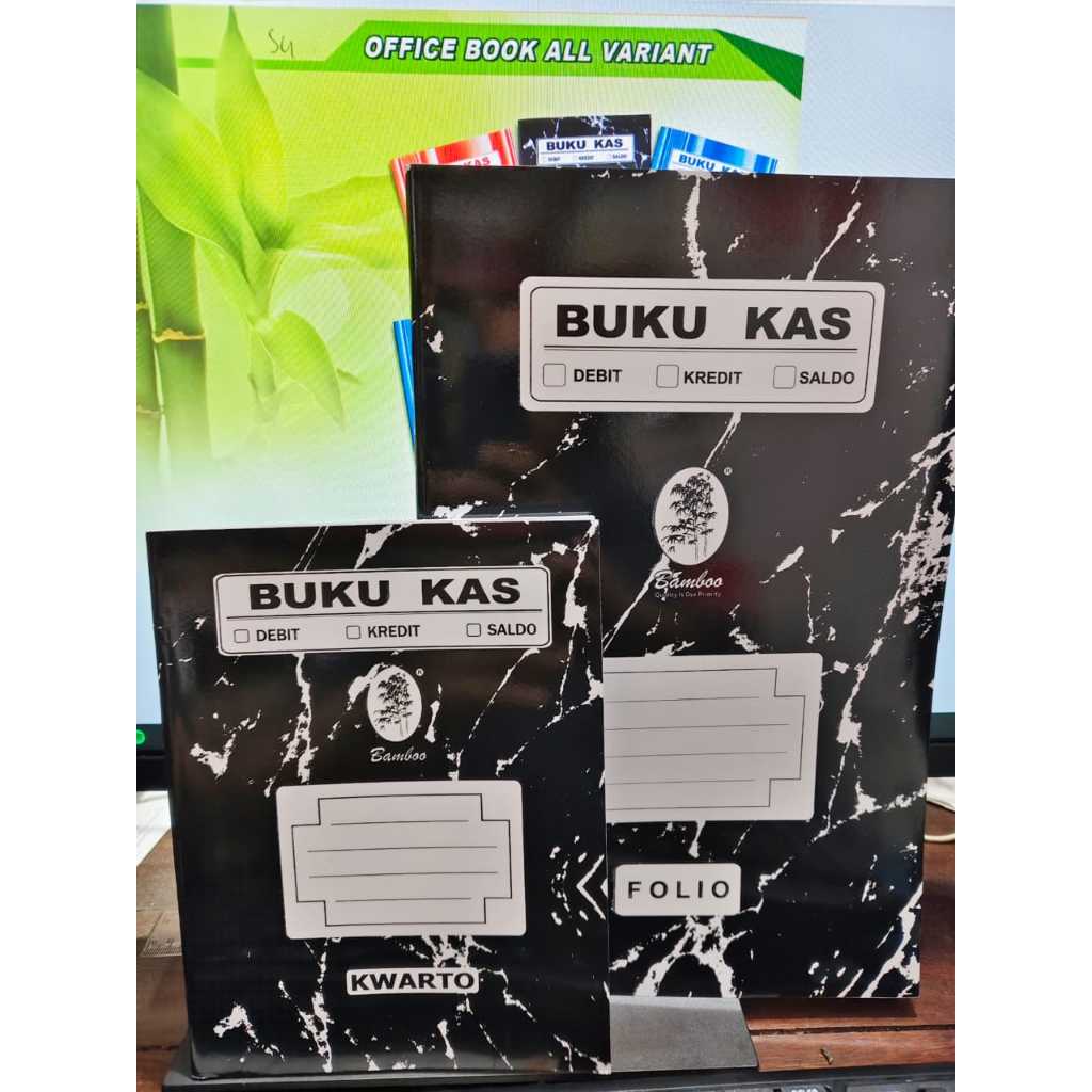 

Bamboo Buku Kas Soft Cover