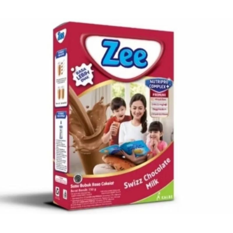 

SUSU Zee Box Rasa Coklat 340gr - Susu Pertumbuhan Anak 3-12 tahun