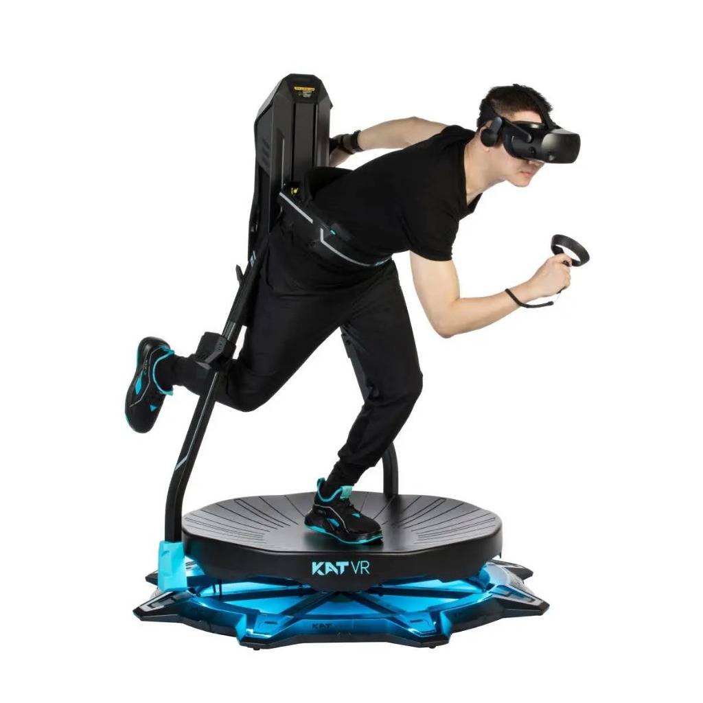 KAT Walk C2+ | Personal VR Treadmill for Immersive Gaming & Fitness, 360° Omnidirectional Action Pla