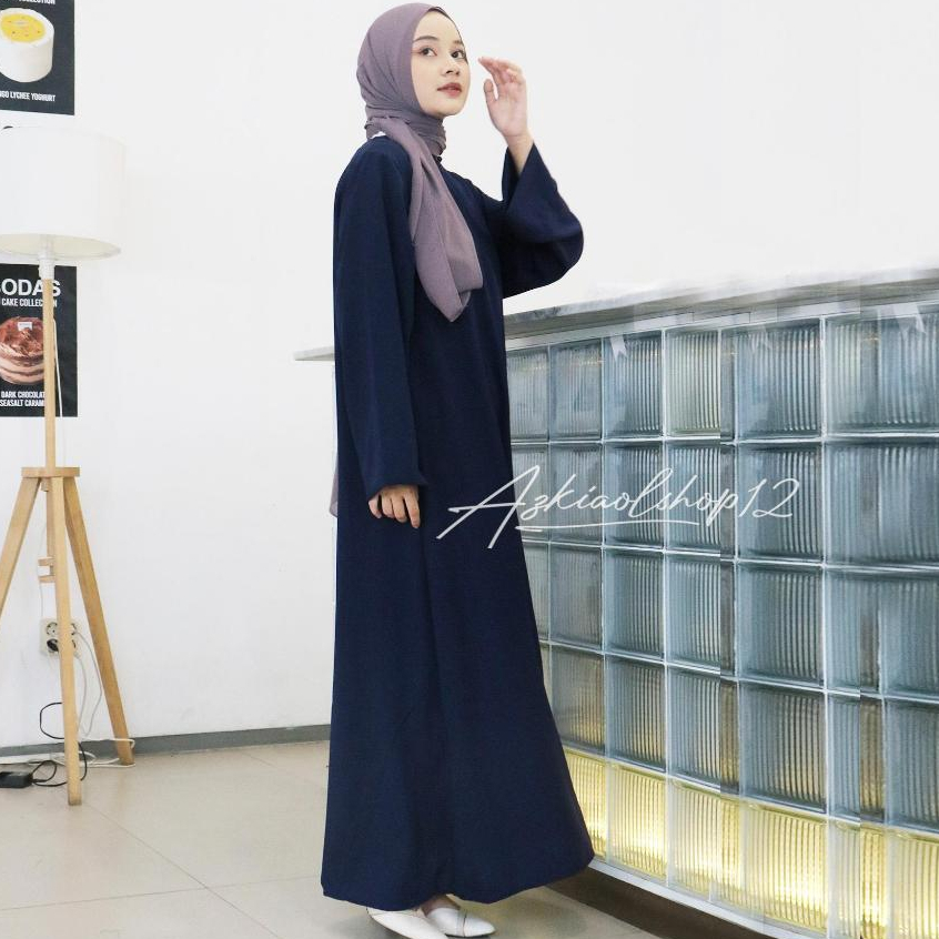 abaya putih turkey gamis dress arab jumbo