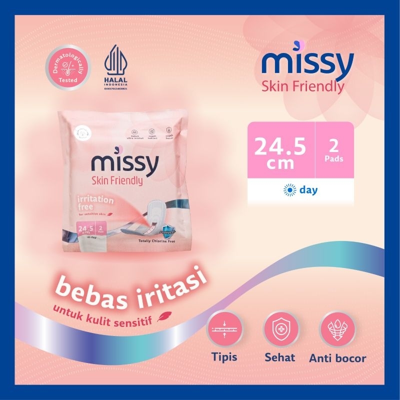 Missy SKIN FRIENDLY Pembalut Travel Pack