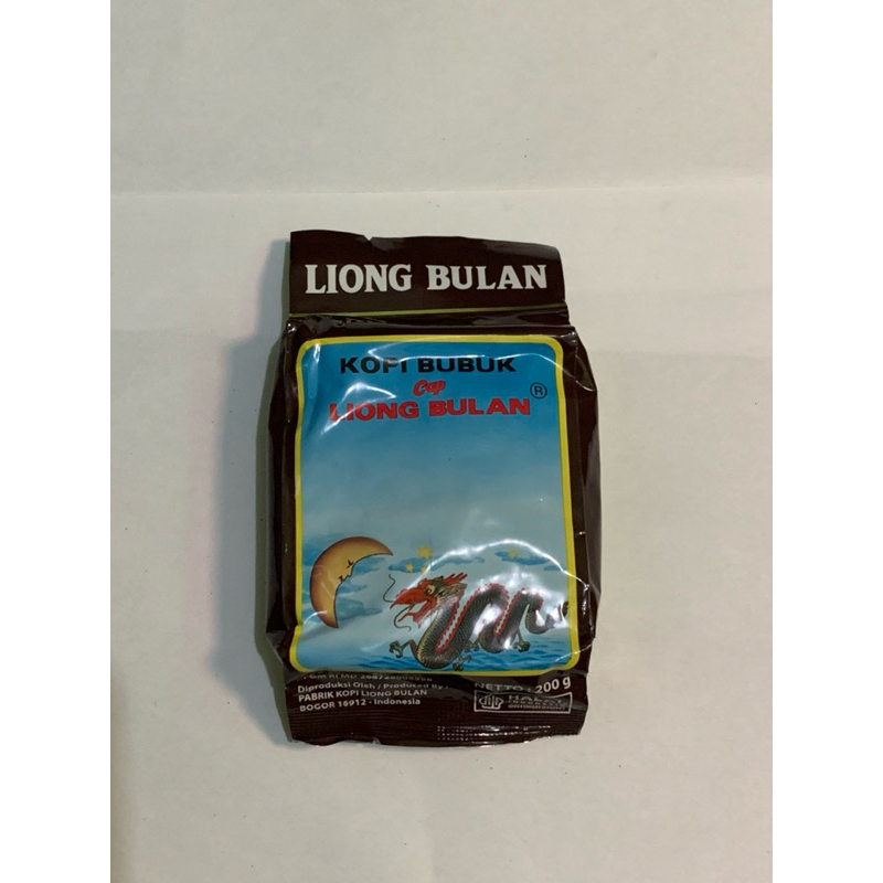 

KOPI LIONG 200 gram KHAS BOGOR JAWA BARAT (tanpa gula)