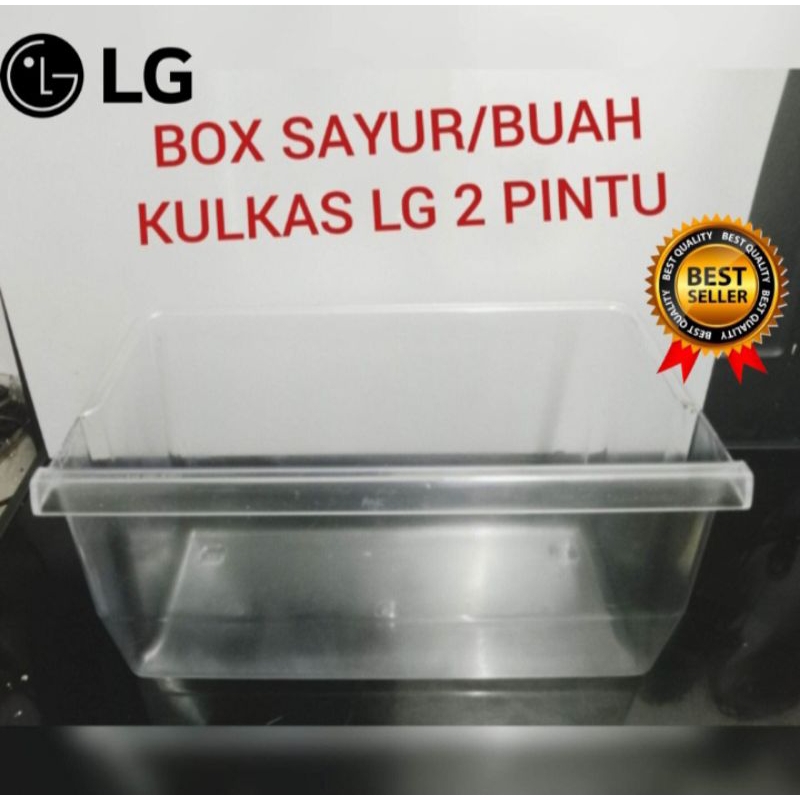 BOX SAYUR KULKAS LG 2 PINTU.SECOND ORIGINAL