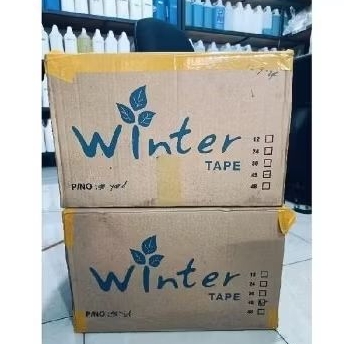 

lakban bening merk winter isi 6pcs