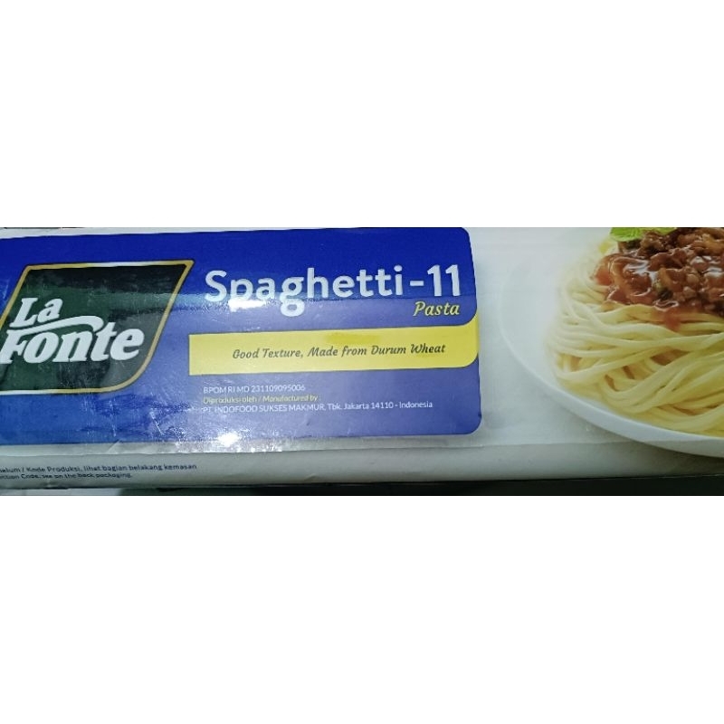 

La Fonte Spaghetti -11 ukuran 450gr