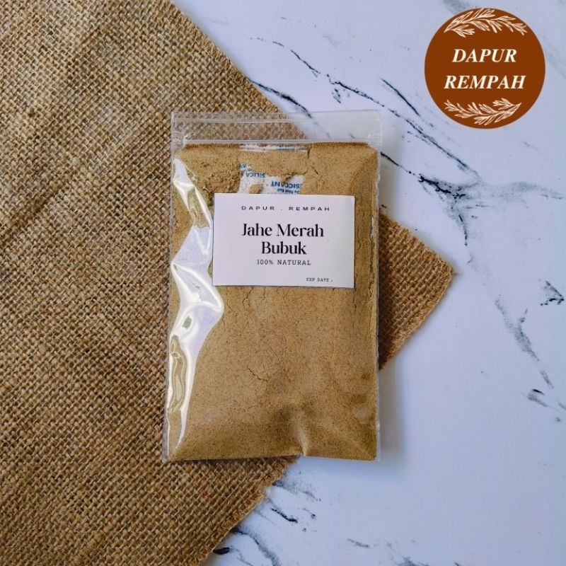 

Dapur Rempah Jahe Merah Bubuk Red Ginger Powder