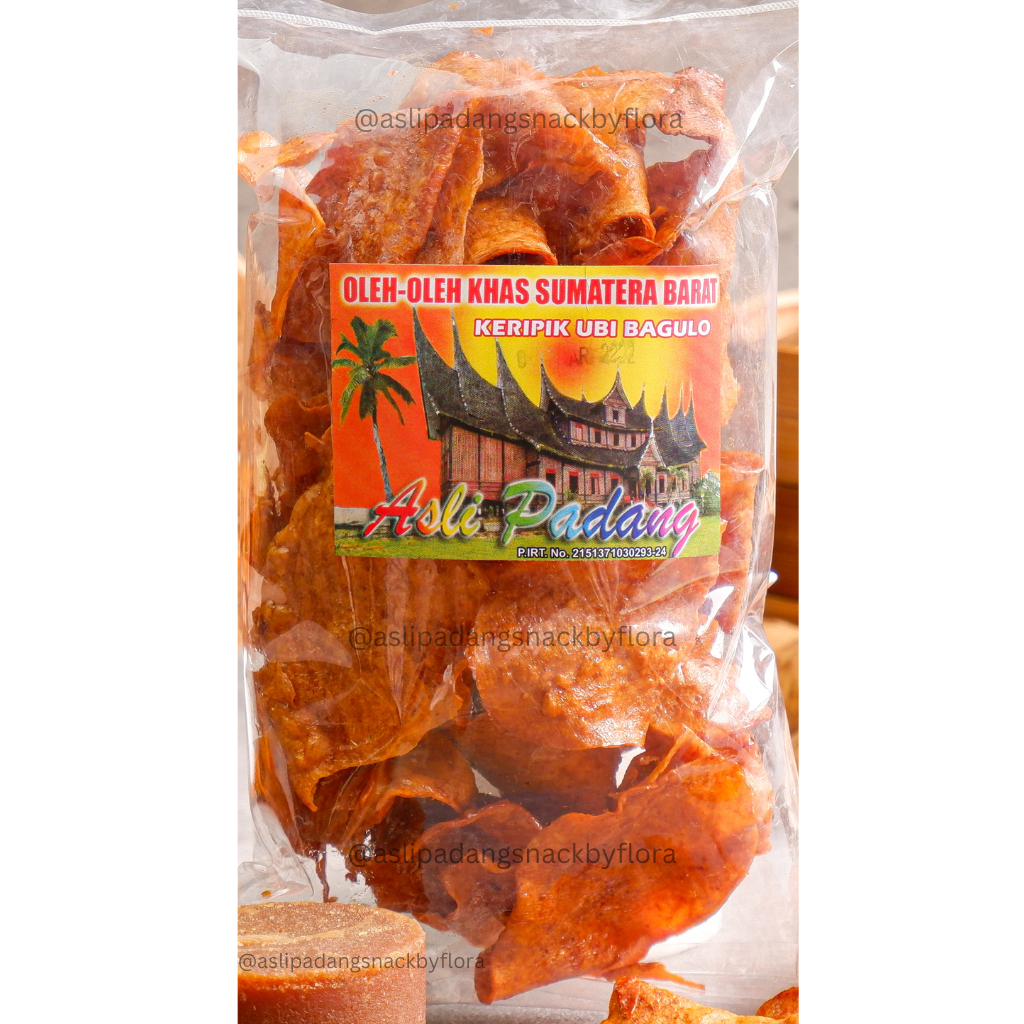 

Keripik Ubi Jalar Manis Bagulo Asli Padang