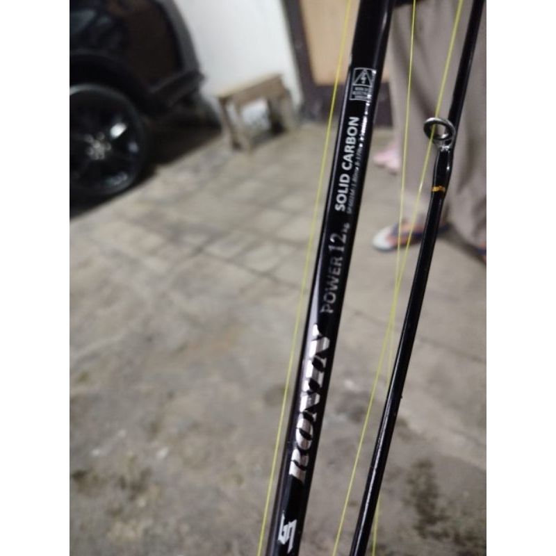 2 set joran ronin dan reel ryobi 3000